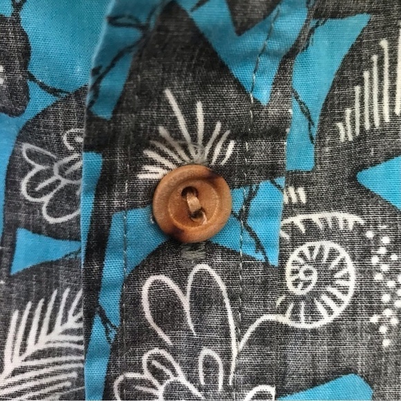 Vintage 80s Hawaii Reverse Print Aloha Shirt, Pullover Style, Size Large - Picture 6 of 13